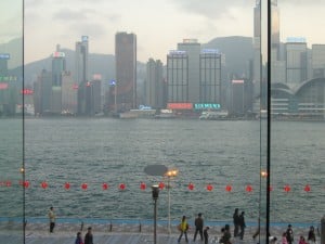 View of Hong Kong Island from the Intercontinental