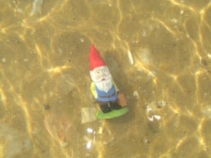 Jerome the Gnome NOT floating in the Dead Sea