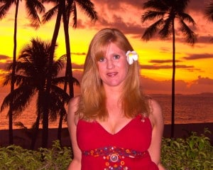 A perfect sunset on my last night in Fiji