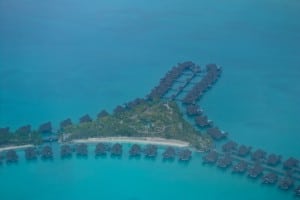 Views on approach to Bora Bora