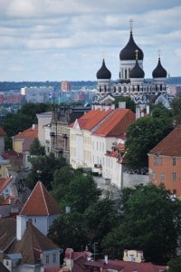 St. Alexander Nevsky Cathedral overlooking Tallinn