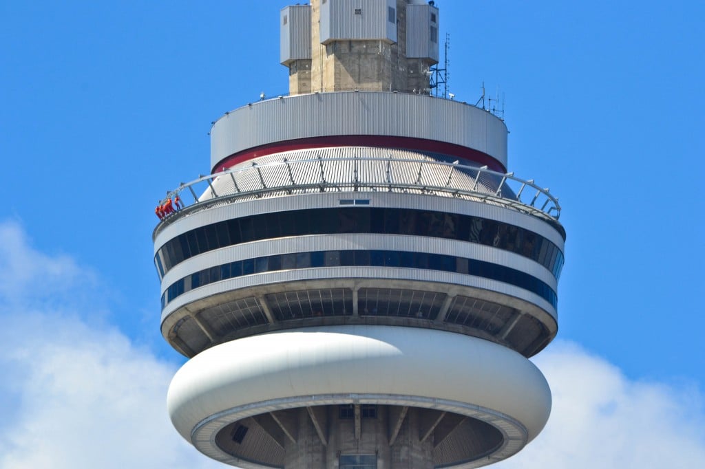 The CN Tower's new "EdgeWalk"