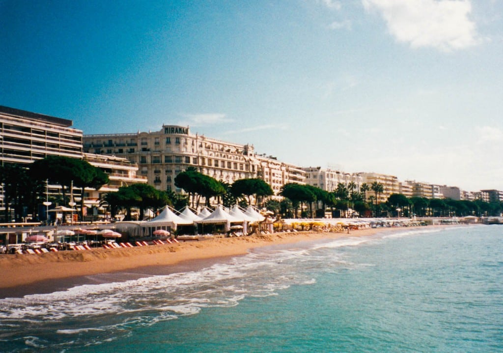 Along the French Riviera in Cannes