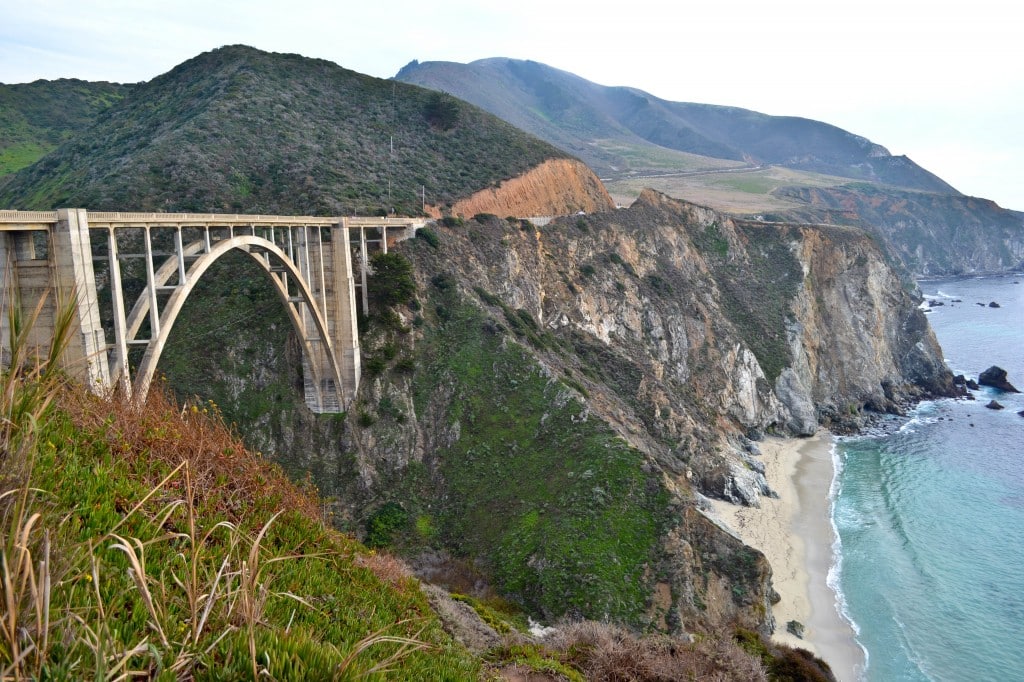 The Bixby Bridge in scenic Big Sur