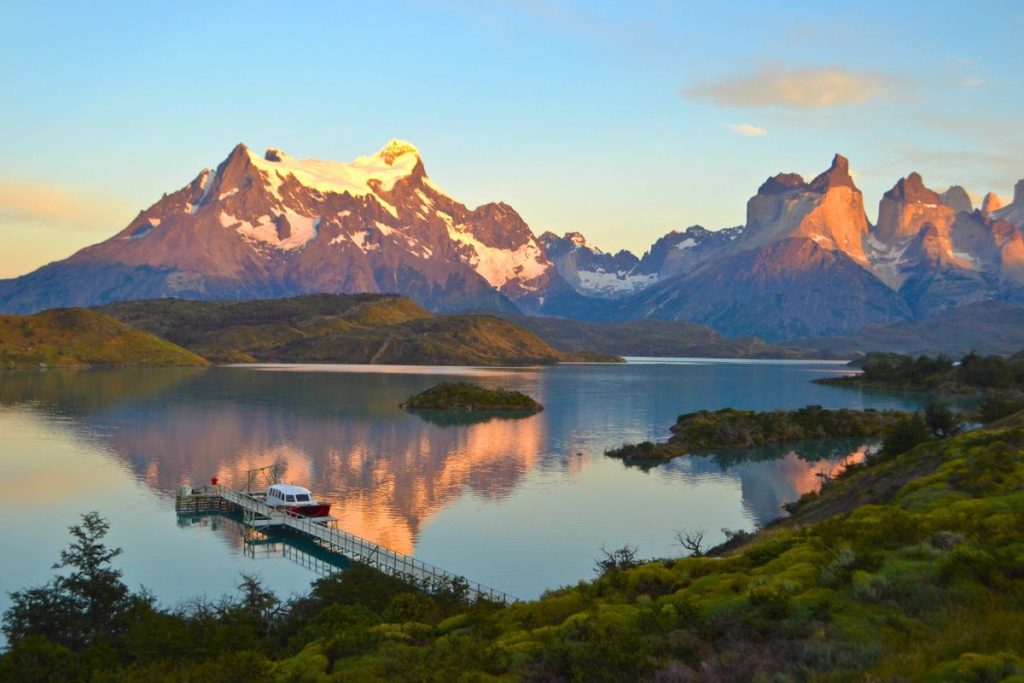 Lake Pehoe Patagonia Chile