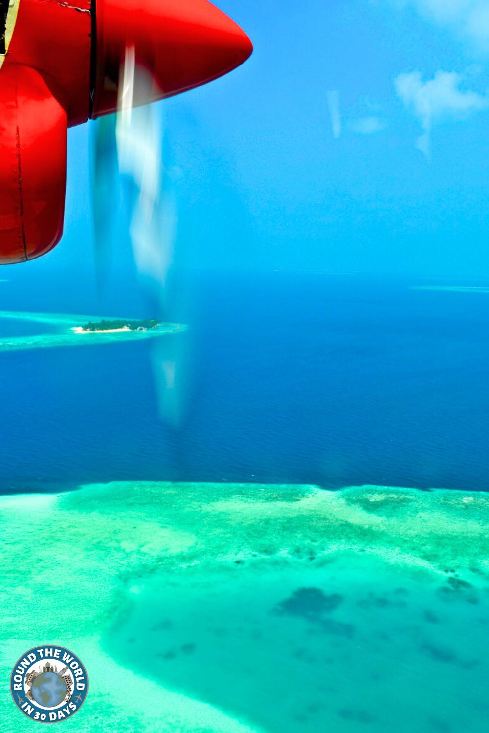 Maldives Seaplane Flight Views