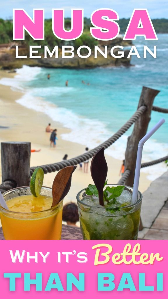 Nusa Lembongan or Bali Indonesia