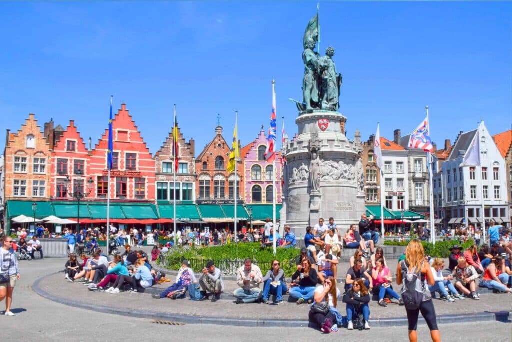 Bruges Belgium Markt Square
