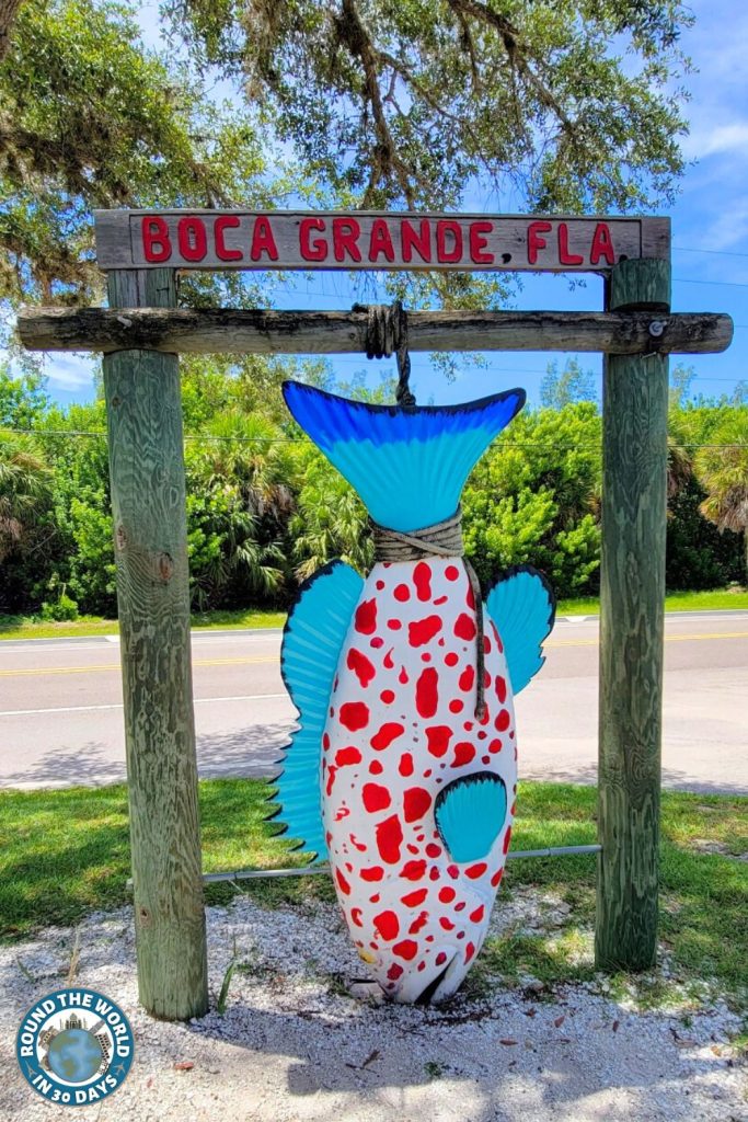 Boca Grande Florida Welcome Sign