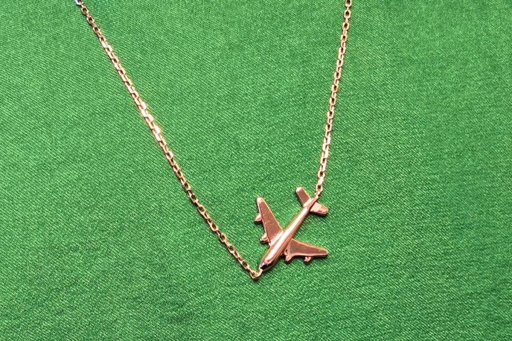 Christmas Gifts for Her Airplane Necklace