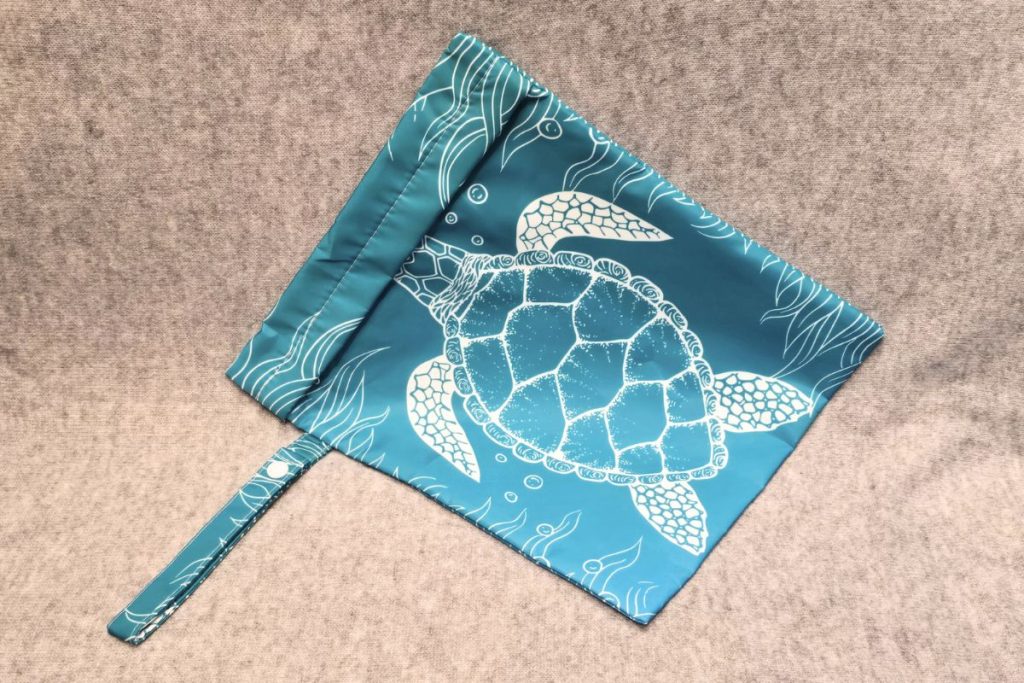 Waterproof wet bag for swimsuit