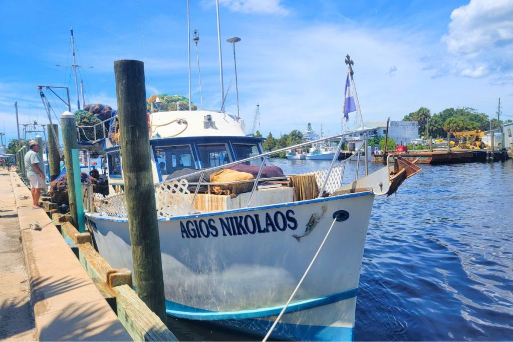 Tarpon Springs Florida Sponge Diving Boat