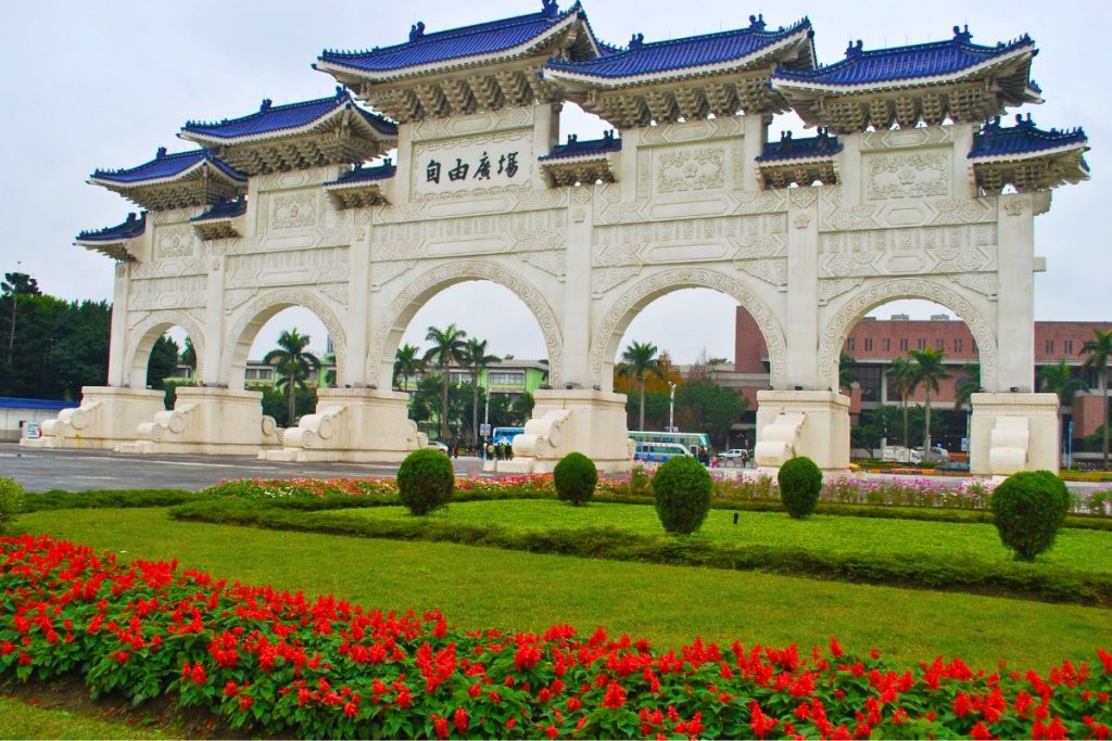 Chiang Kai-shek Gate Taipei Taiwan