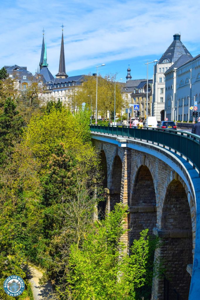 Luxembourg Passerelle Old Bridge