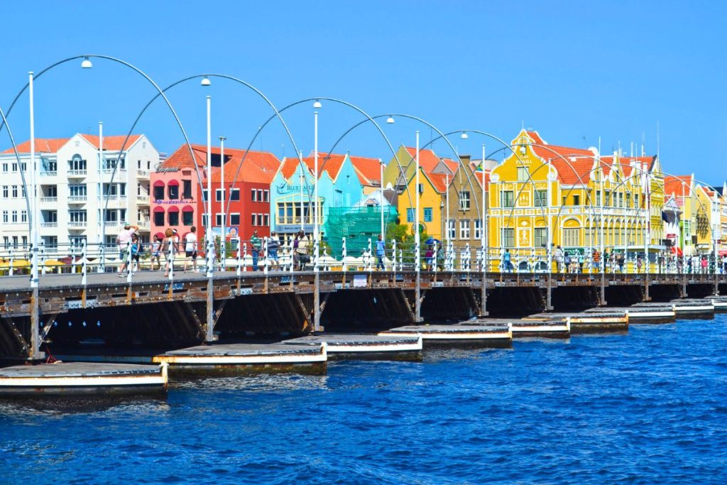 Pontoon Bridge Willemstad Curacao