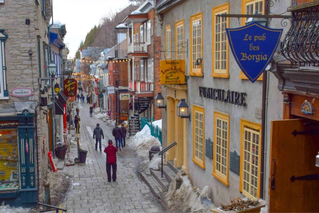 Quebec City Montreal Canada