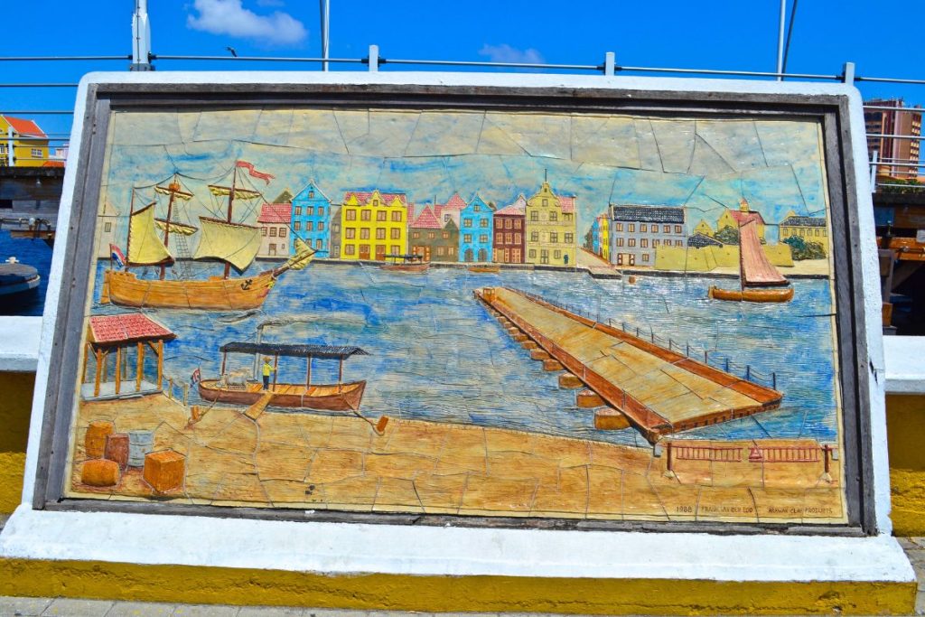 Queen Emma Swinging Bridge Willemstad Curacao
