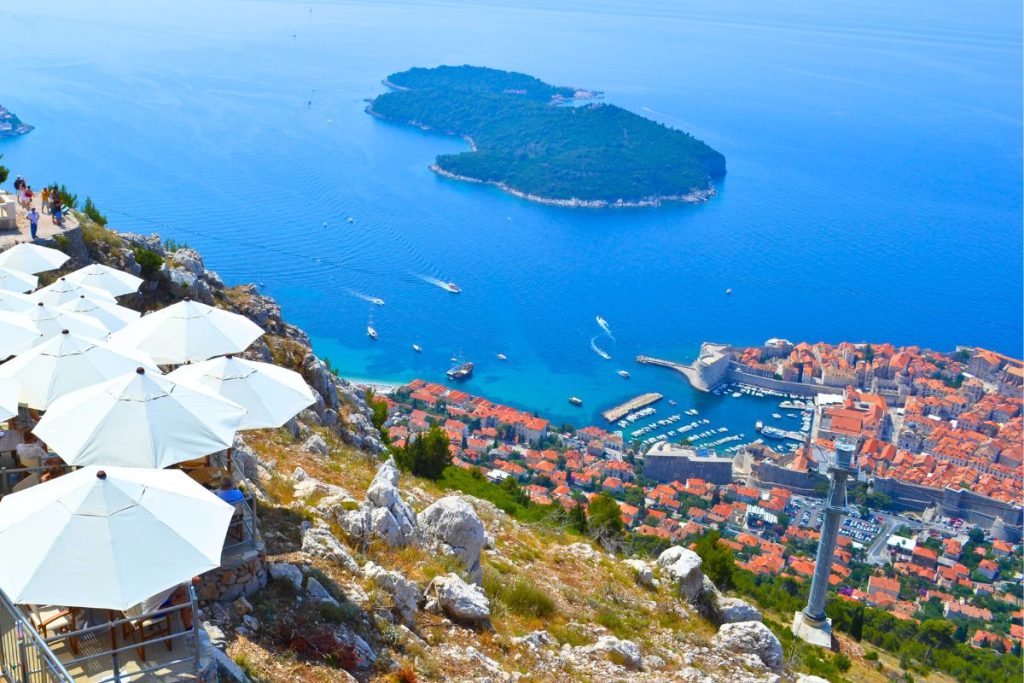 Dubrovnik Cable Car Views Croatia