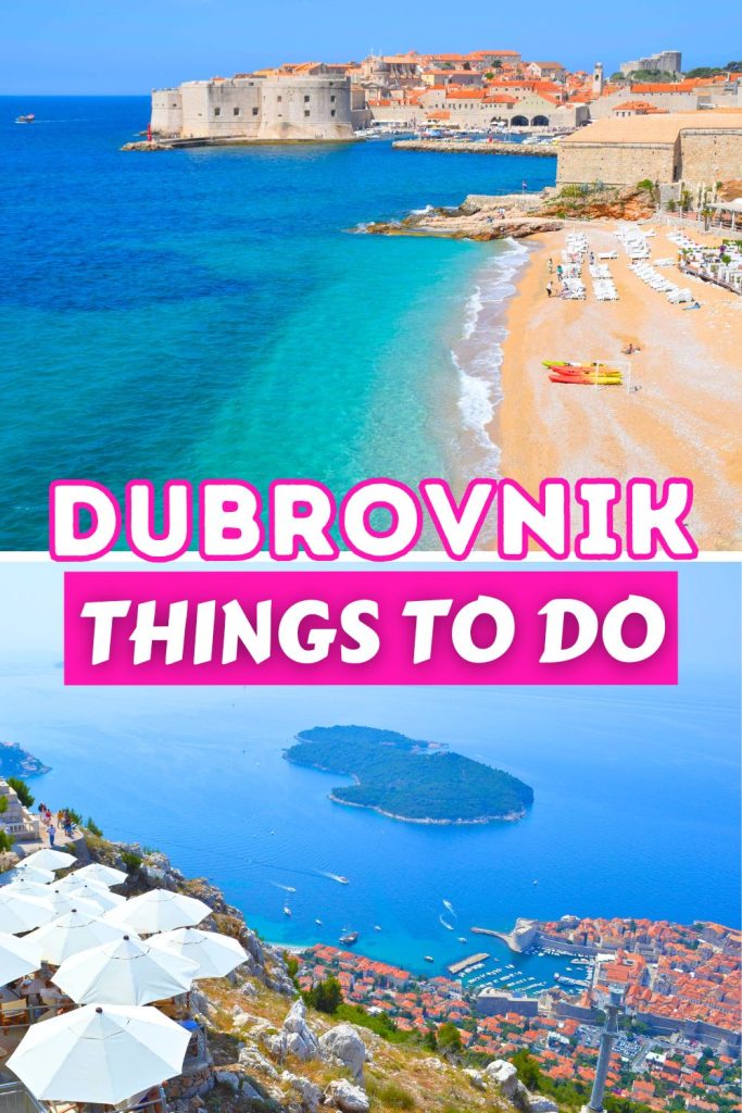 Dubrovnik Croatia Beaches Things to Do