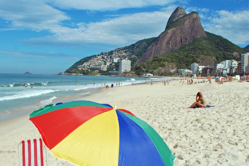 Ipanema Beach Rio de Janeiro Brazil