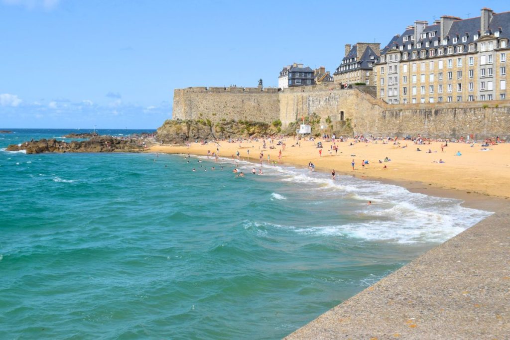 Saint Malo Plage du Mole France