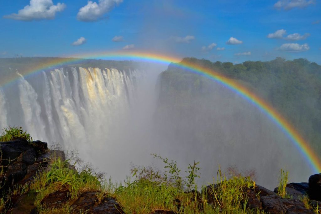Victoria Falls Zambia Zimbabwe Rainbow Falls Africa