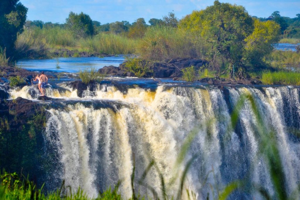 Victoria Falls Zambia Zimbabwe Waterfall Pools