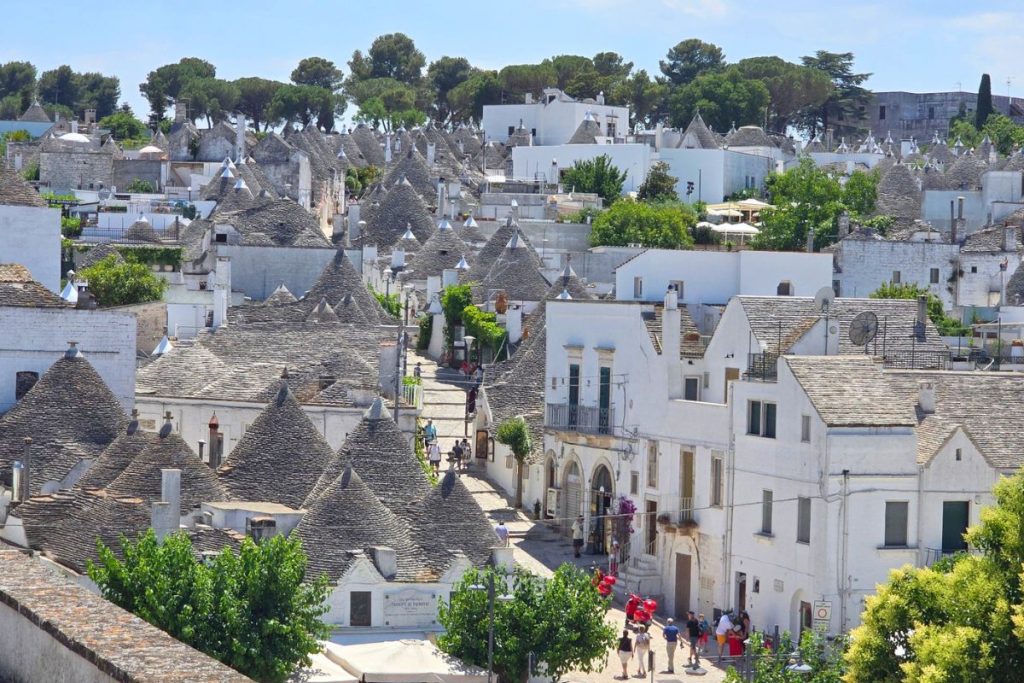 Alberobello Belvedere Lookout Puglia Italy