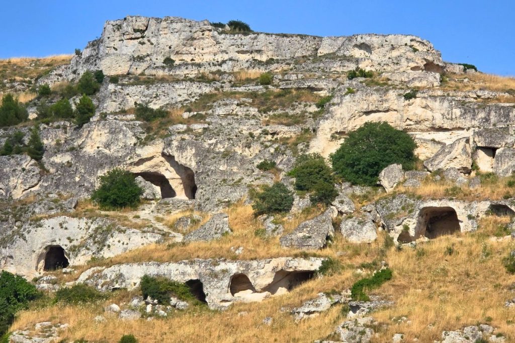 Ancient Sassi Caves Matera Italy