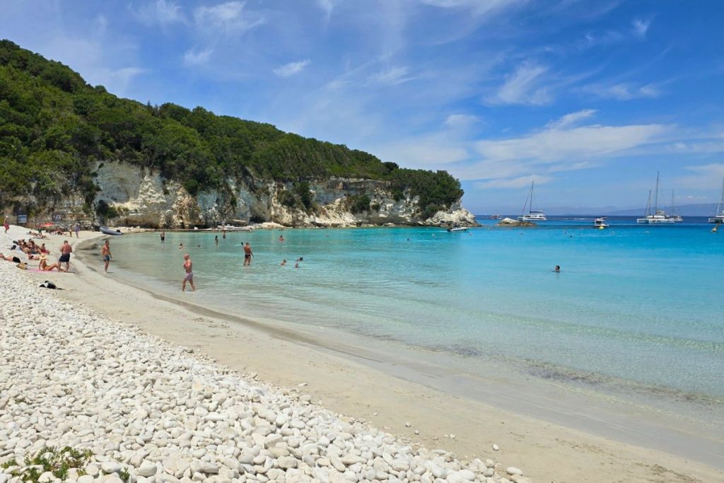 Best Beach on AntiPaxos Voutoumi Beach