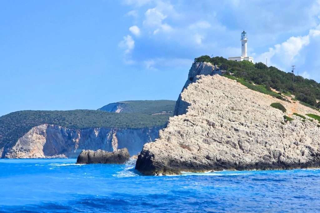 Cape Lefkatas Lighthouse Lefkada Greece