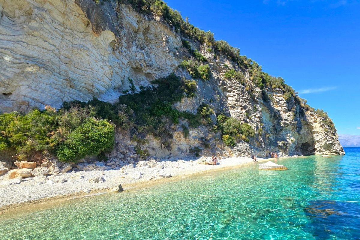 Lakka Beach Lefkada Greece