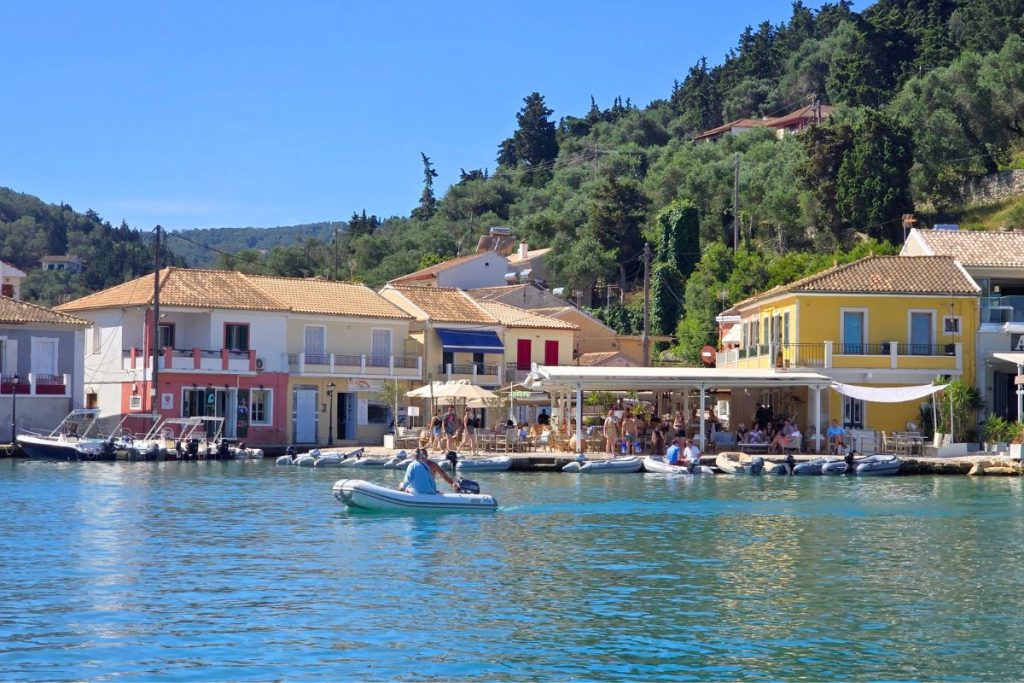 Lakka Town Paxos Island