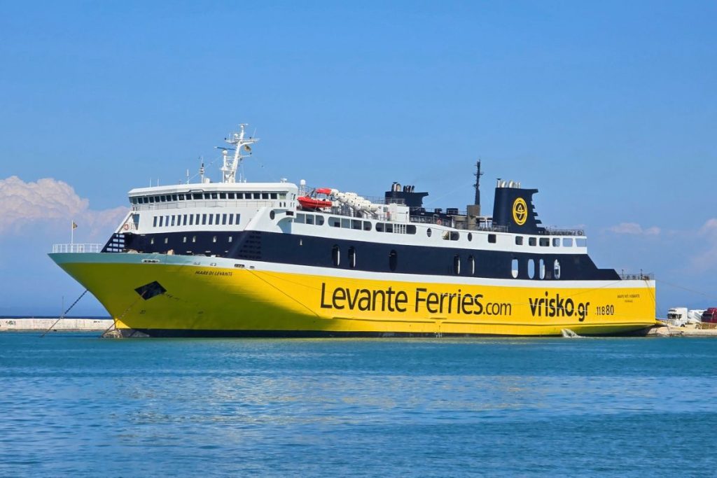 Levante Ferries Ionian Islands Greece