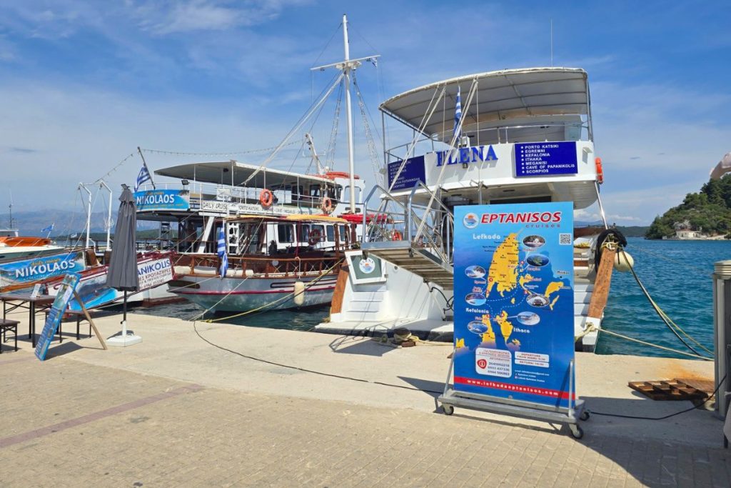 Nydri Lefkada Boat Trips Greece