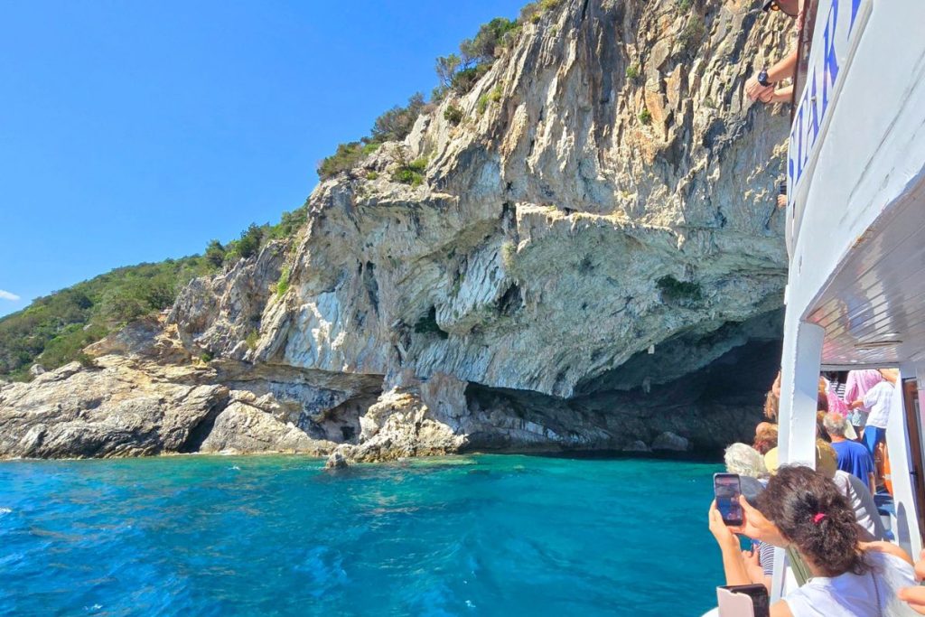 Papanikolis Cave Lefkada Meganisi Greece