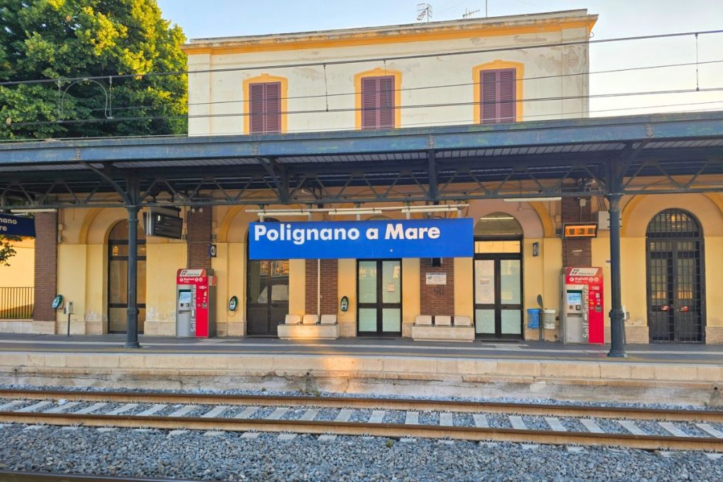 Polignano a Mare Puglia Italy Train Station