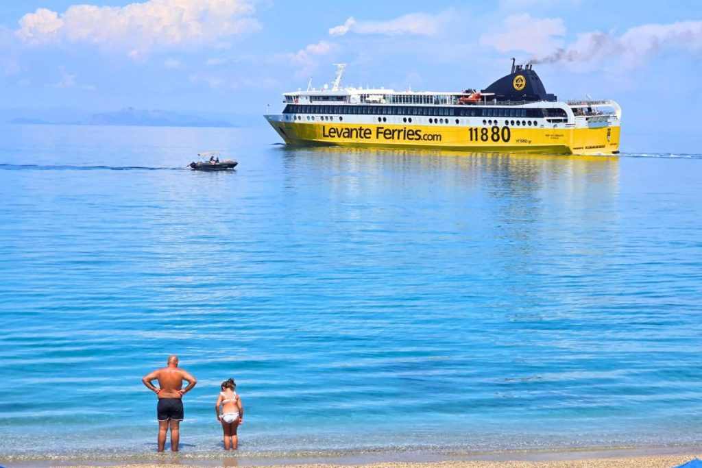 Poros Ferry Kefalonia Greece