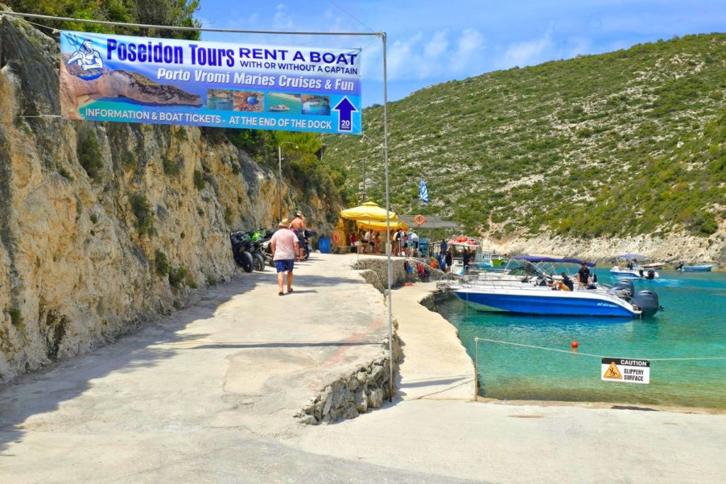 Porto Vromi Boat Trips Zakynthos