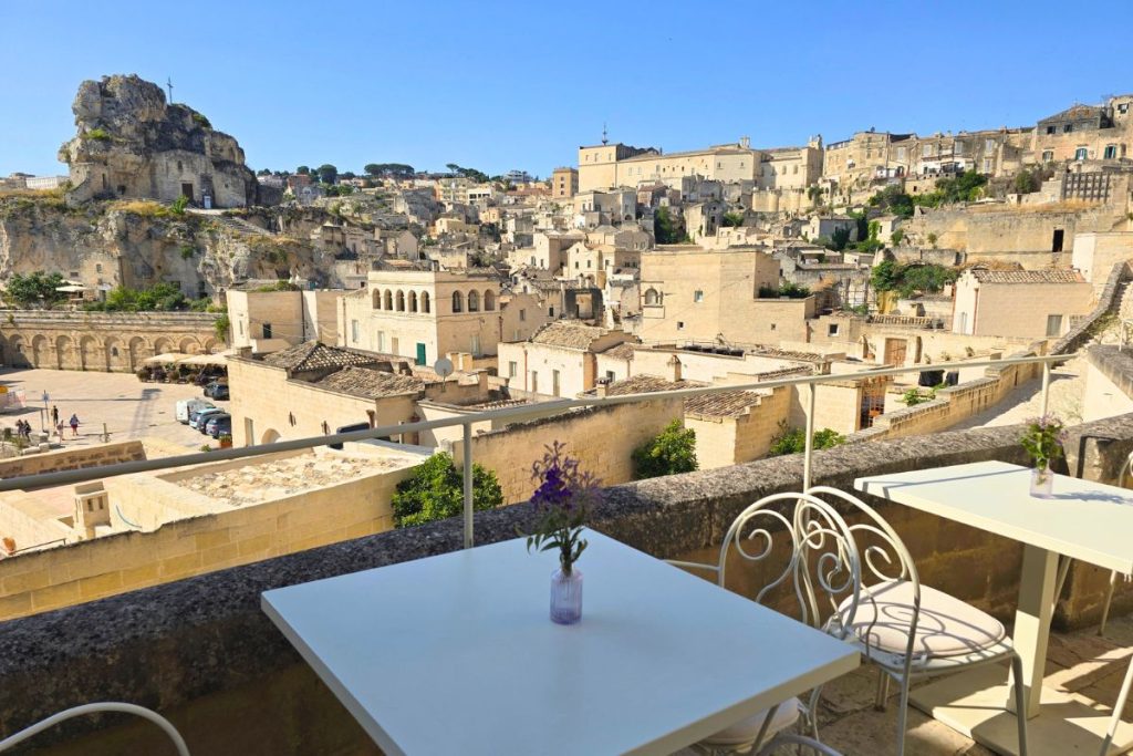 Sant Angelo Hotel Restaurant View Matera Italy