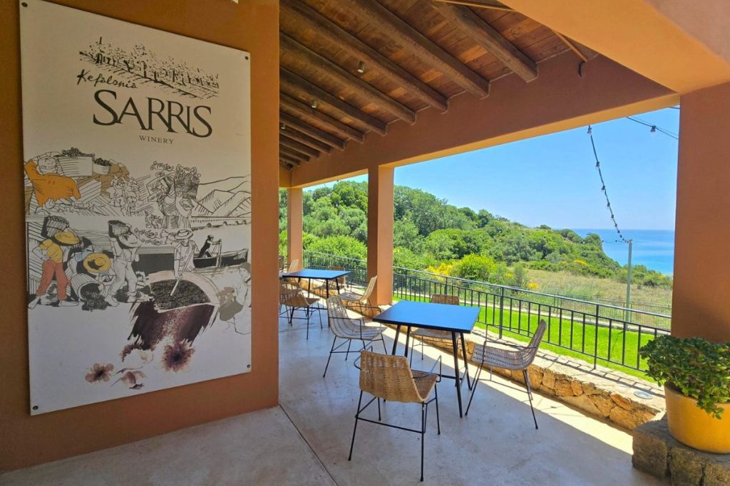 Sarris Winery Kefalonia Greece