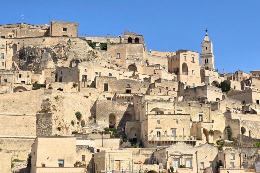 Swiss Cheese Stone Matera Italy