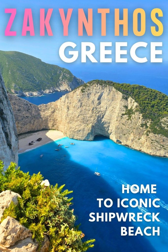 Zakynthos Greece Shipwreck Beach