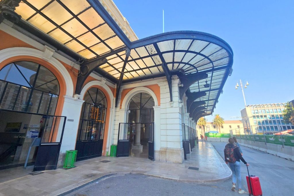Bari Train Station Puglia Italy