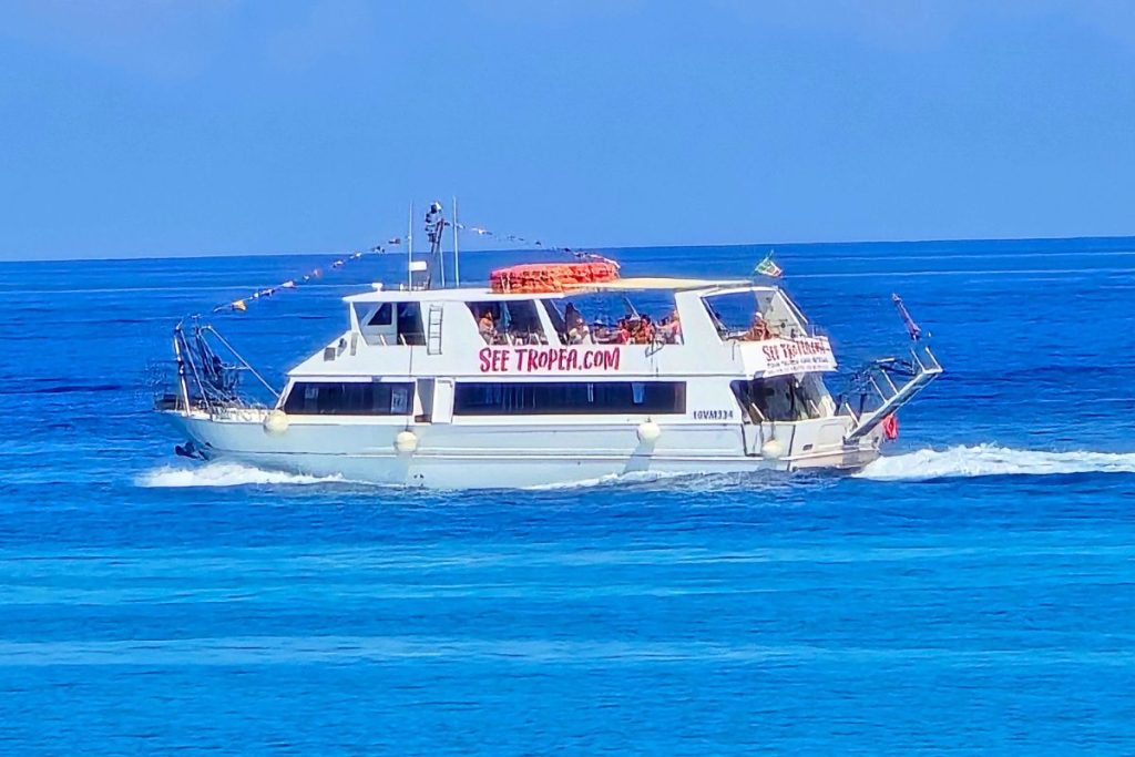 Boat Trips in Tropea Italy Calabria