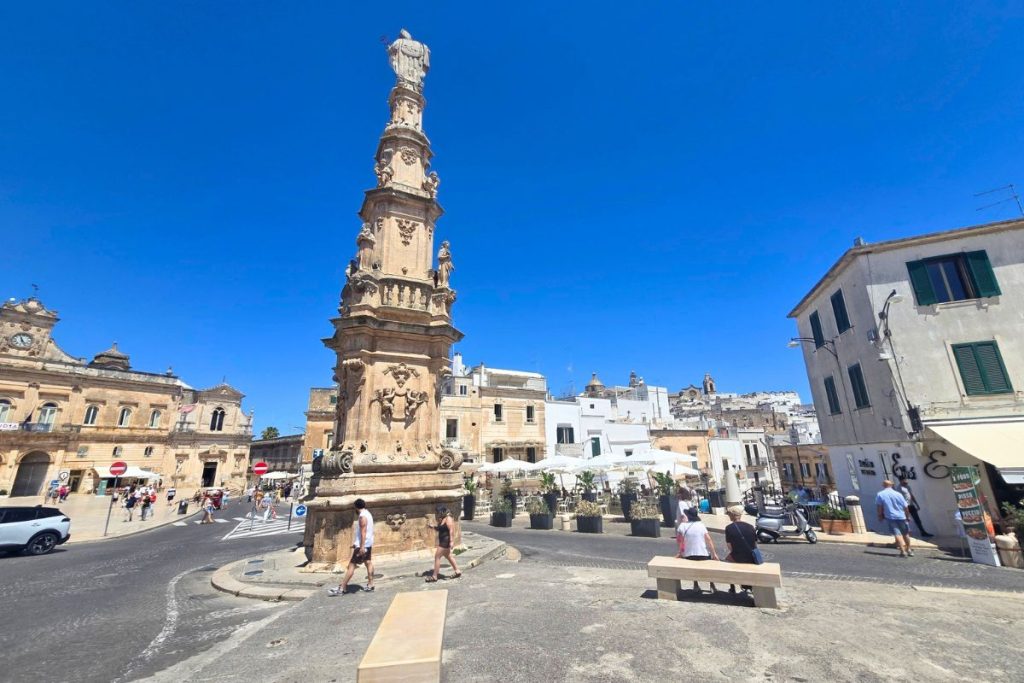 Colonna di Sant'Oronzo Ostuni Italy