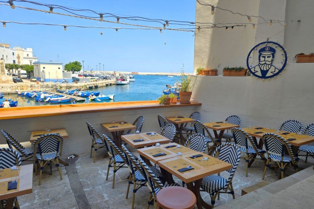 Dining in Monopoli Italy