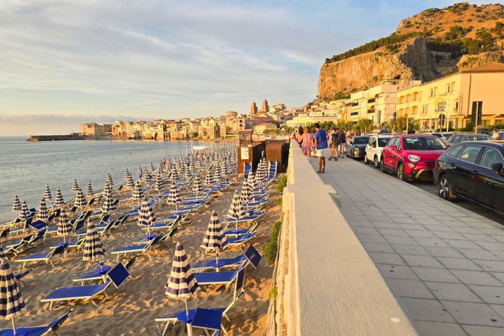 Lungomare Giuseppe Giardina Cefalu Sicily Italy