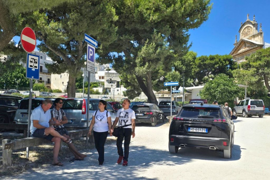 Ostuni Parking Lot Italy Puglia