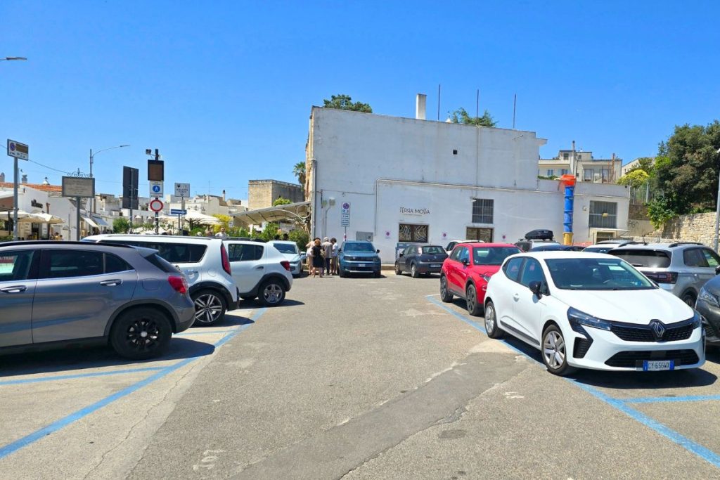 Parking Lot Alberobello Puglia Italy